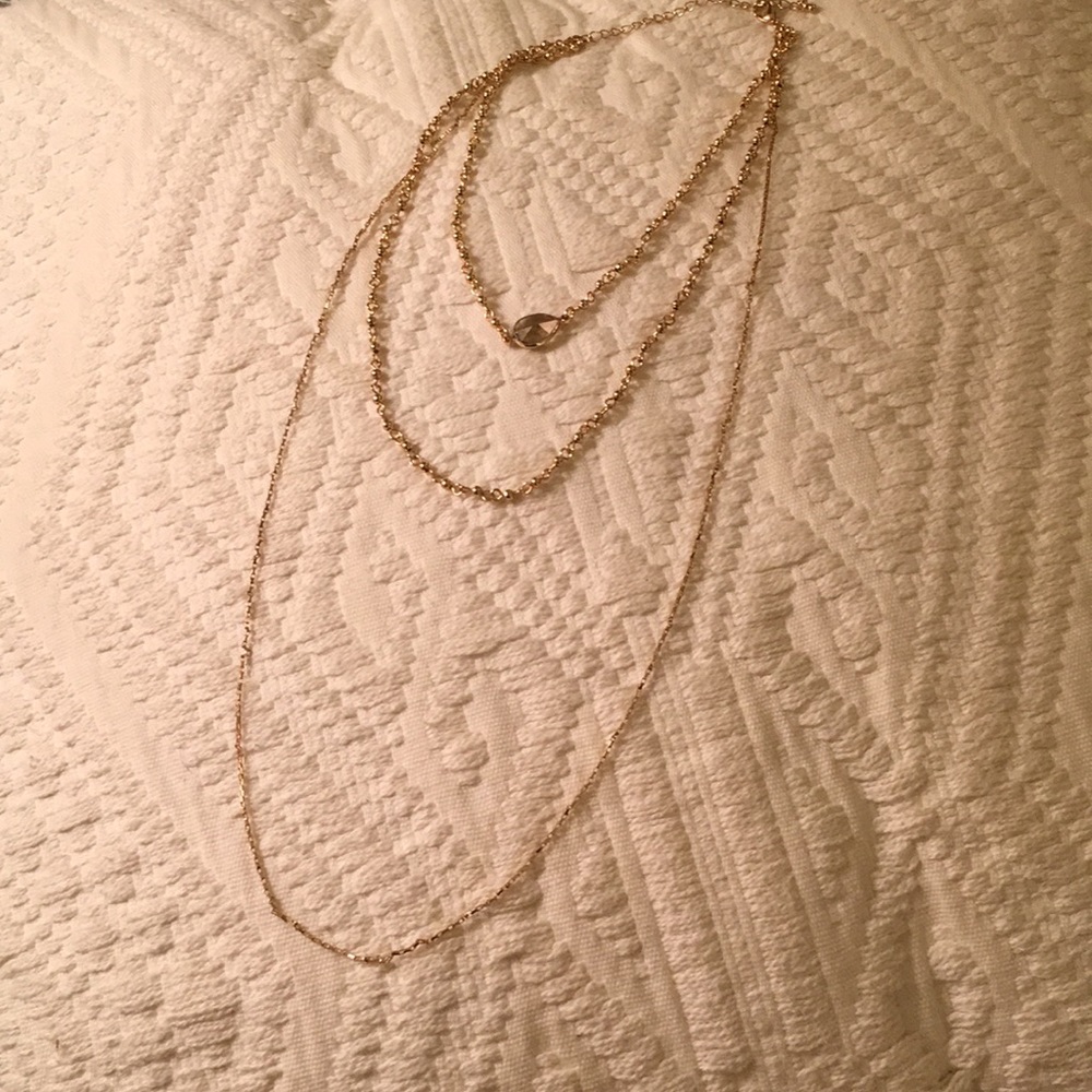 Gold necklace